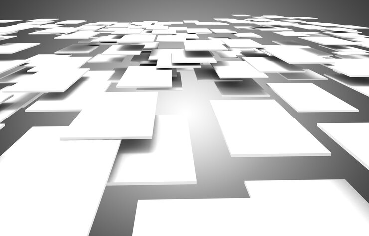 3d abstraktes Hintergrunddesign. 3D-Darstellung