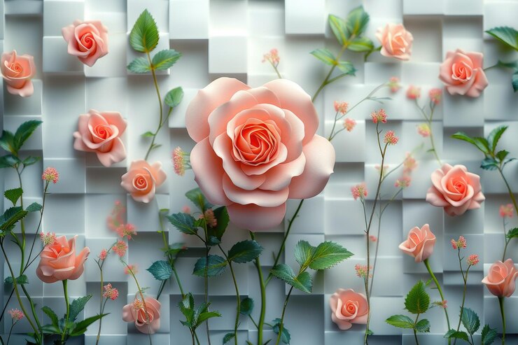 3D de alta decoración de fondo papel de pared 3D de pared estiramiento techo decoración de oro modelo de mandala