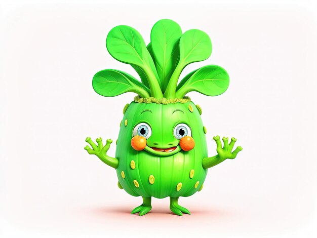 3D_Animation_Style_Random_background_vegetable_mascot