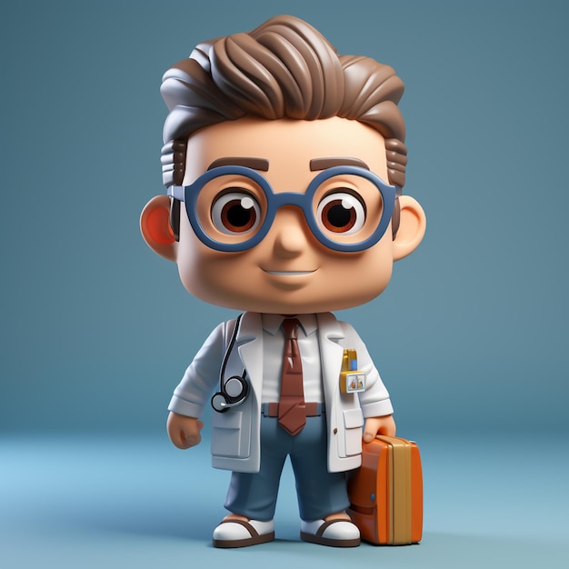 3D-Arztfigur