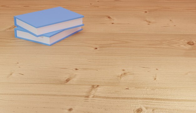 3D background renderings pilhas de livros para estudo e anotações para páginas da web tema escolar