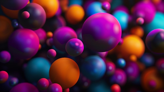 3D-Ball-Hintergrund