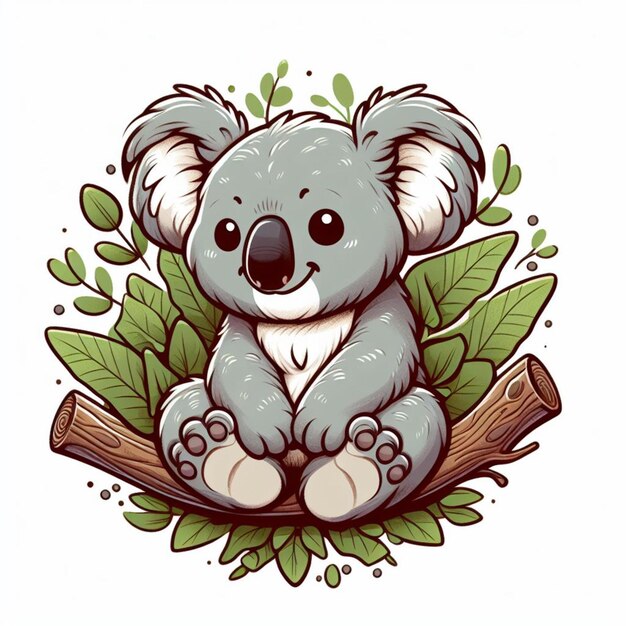 3D-Bild von Koala