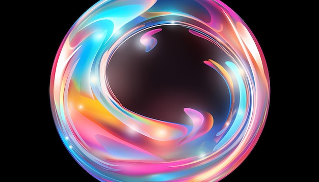 3D-Bubble-Hintergrund