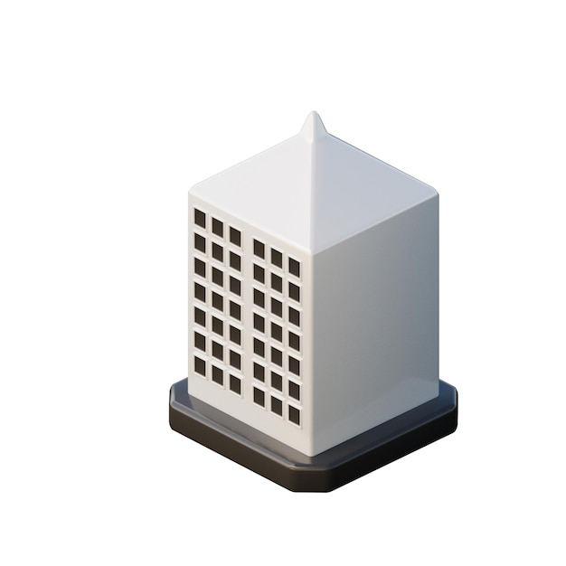 3D-Büro-Illustration