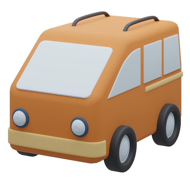 3D-Caravan-Haus für mobiles Wohnkonzept