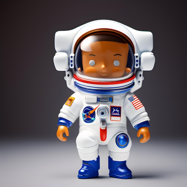 3D-Chibi-Astronaut Chibi-Figur