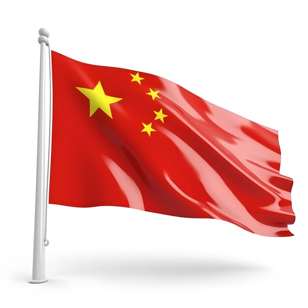 3D-chinesische Flagge