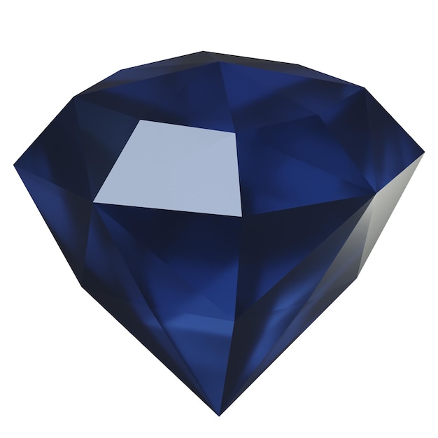 Foto 3d-diamant-illustration