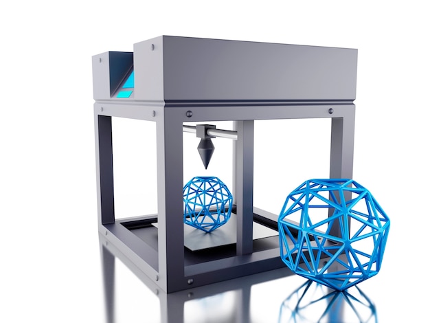 3D dreidimensionaler Drucker.