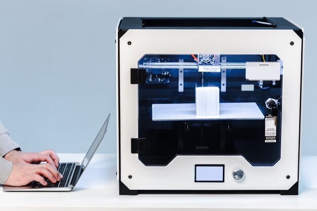 3D-Druck läuft