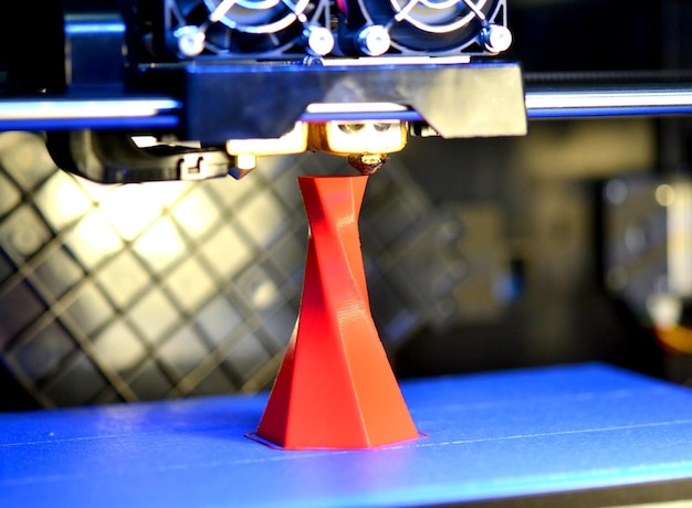 3D-Drucker, der isoliertes Volumen druckt