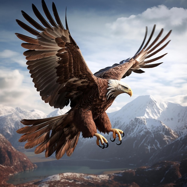 3D-Eagle-Rendering