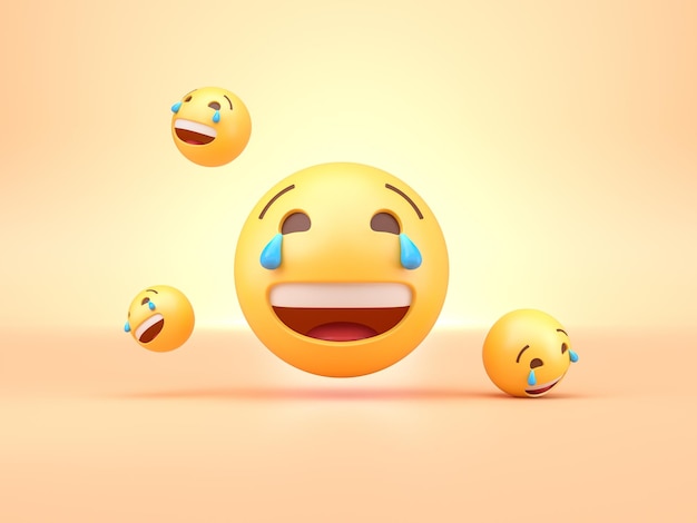 3D-Emojis 3D-Rendering