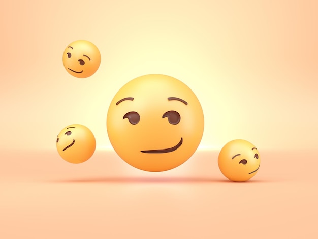 3D-Emojis 3D-Rendering