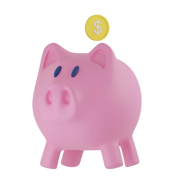 3D-Finanz-Symbol