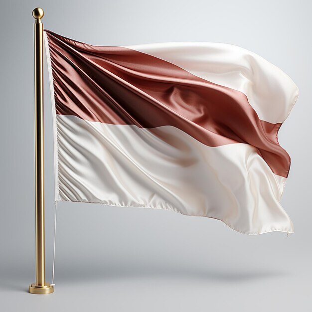 3d_flag_clean_white_background_product_photography