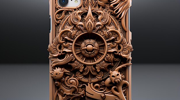 3D-Foto des mobilen Cover-Designs