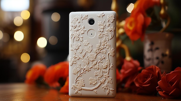 3D-Foto des mobilen Cover-Designs