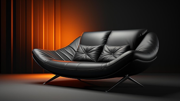 3D-Foto des Sofadesigns