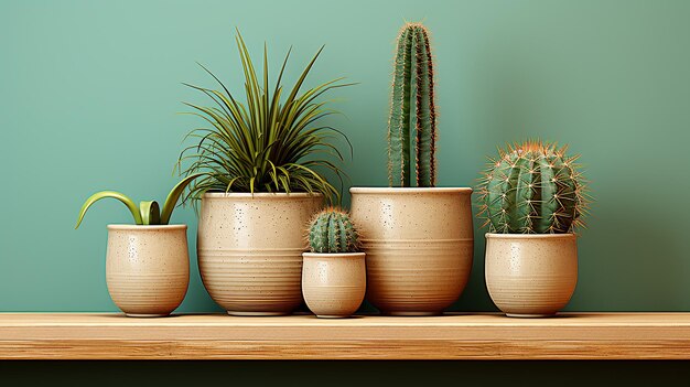 3D-Foto von einem CUT-Bild von Kaktusblumen-Tapeten