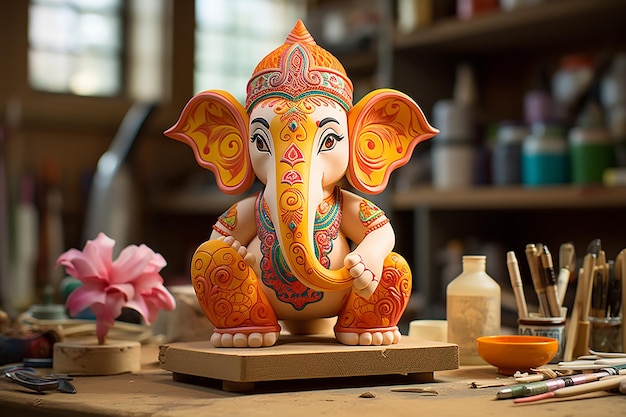 3d Ganesha Ganpati Staute