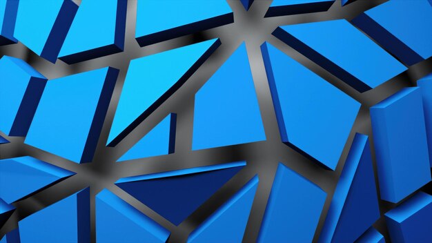 3d geometría formas elegantes abstracto fondo moderno generado por computadora
