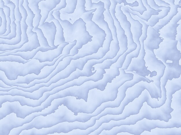 Foto 3d gerenderte abstrakte topografische konturlinien.
