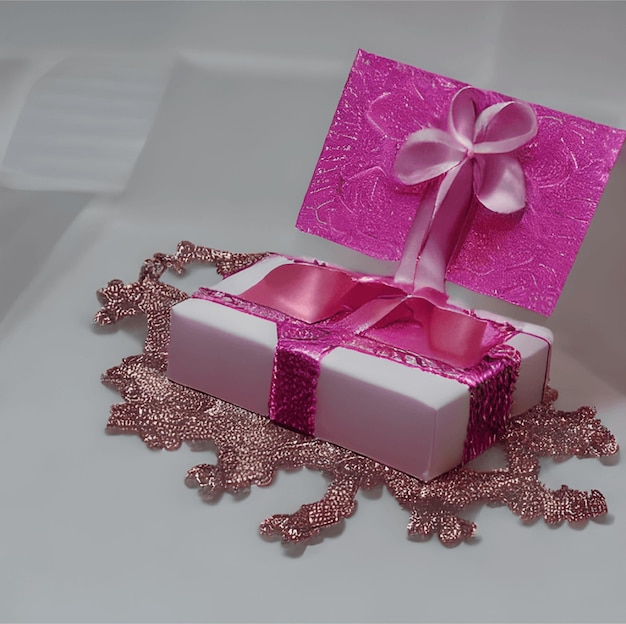 3D-Geschenkbox-Elementset Generative KI