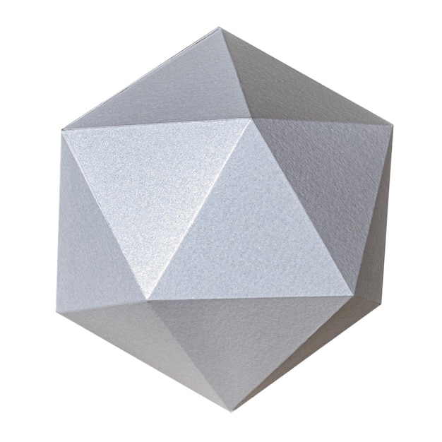 3D-Grau-Pentagon-Papier-Kraft-Design-Element