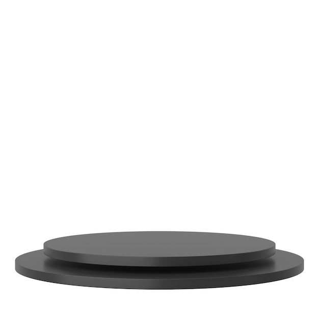 3D-Illustration auf dem Produktpodium