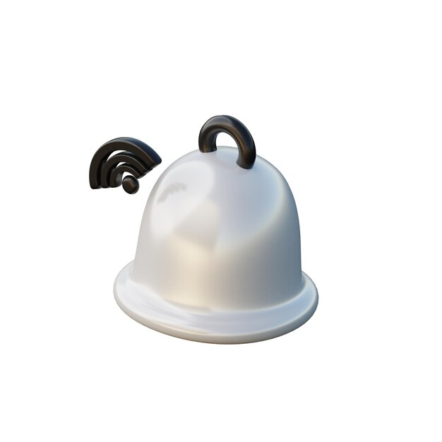 3D-Illustration der Smart Bell