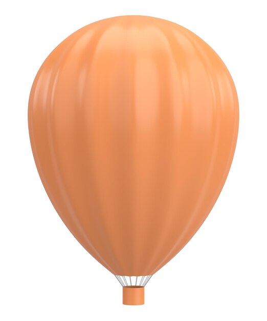 3D-Illustration des Heißluftballons