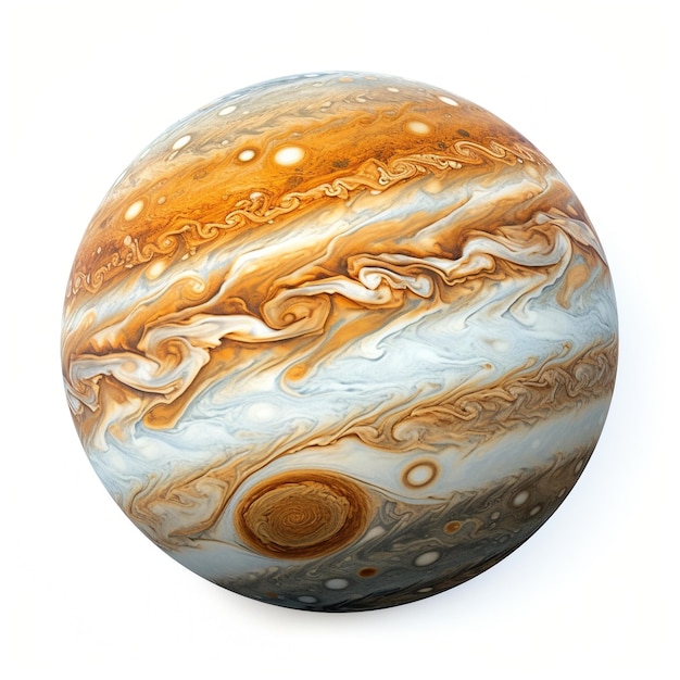 3D-Illustration des Jupiter