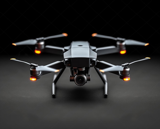 3D-Illustration einer Konzept-Drohne