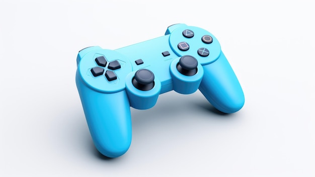 3d-Illustration Einfaches modernes Spiel Stick Isolierter Hintergrund