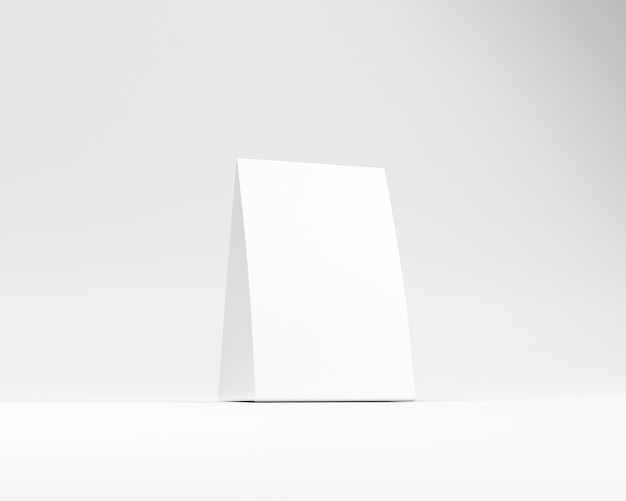 3D-Illustration Modell des Tischzeltes isoliert
