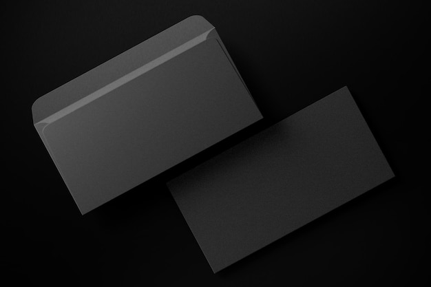 3D-Illustration Umschlag A5-Format isoliert