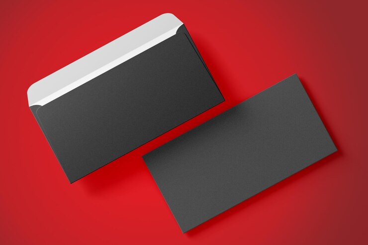 Foto 3d-illustration umschlag a5-format isoliert