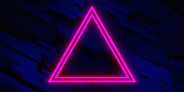 3D-Illustration von futuristischem Cyberpunk-Stadt-Gaming-Wallpaper Scifi-Hintergrund ein Esports-Gamer gegen Banner-Zeichen von Neon-Glow gegen Spieler-Herausforderung