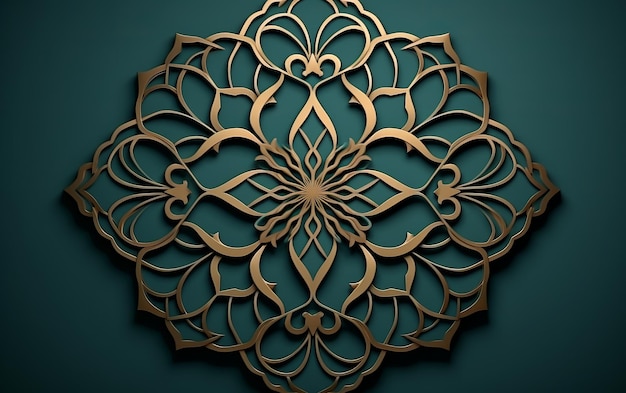 3D islamic_arabic_luxury_pattern_background