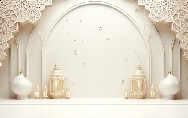 3D islamic_arabic_luxury_pattern_background