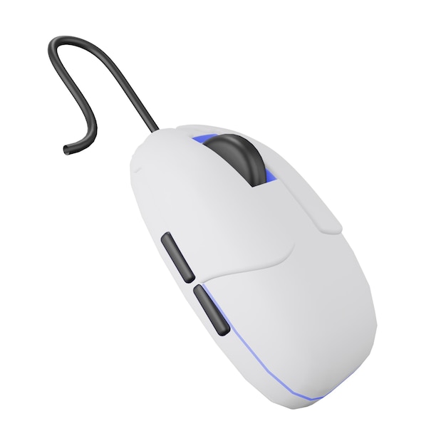 3D-Maus-Icon-Illustration-Rendering