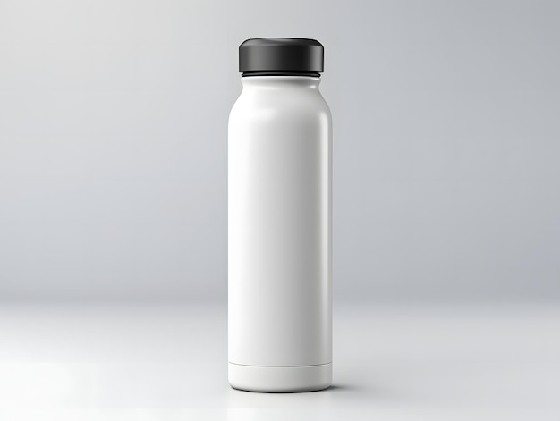 3D-Mockup einer Wasserflasche