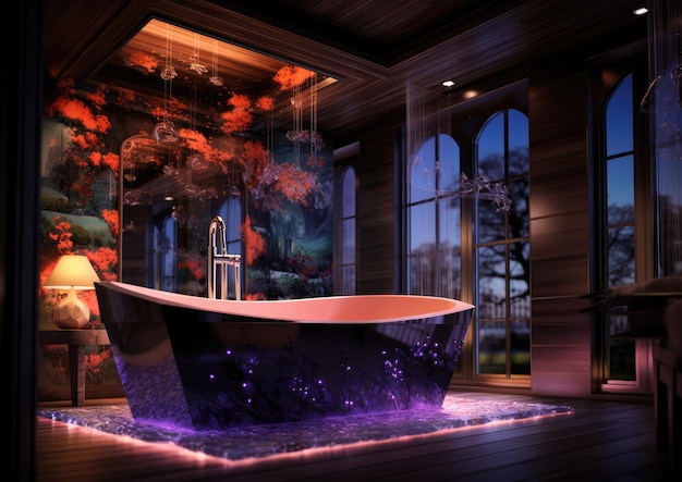 3D modernes Badezimmer