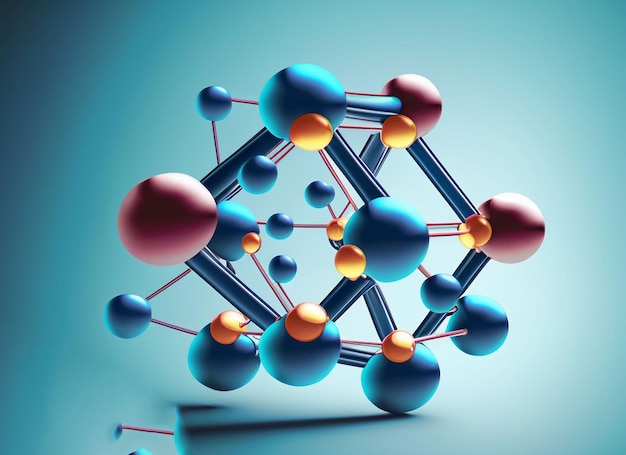 3D-Molekülstruktur