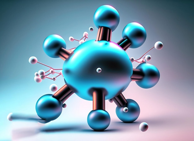 3D-Molekülstruktur