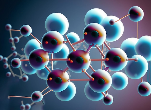 3D-Molekülstruktur