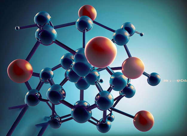 3D-Molekülstruktur