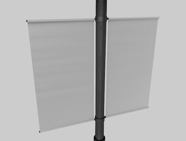 Foto 3d-pole-modell